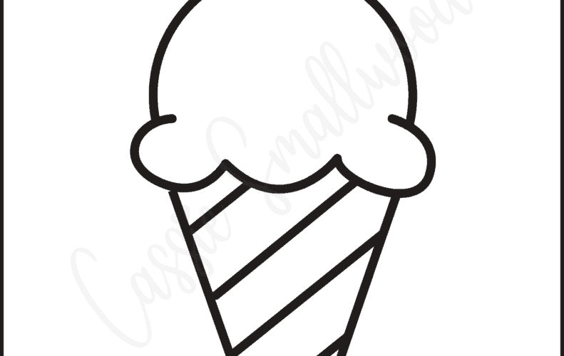 10 Cute Printable Ice Cream Templates Cassie Smallwood