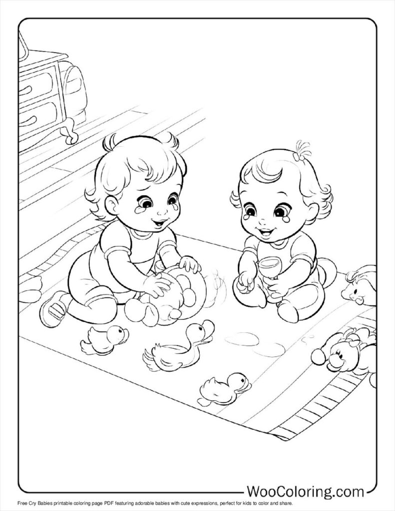 printable baby coloring pages