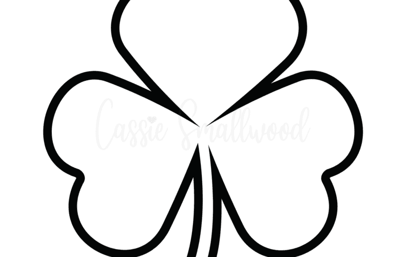 12 Unique Shamrock Templates Free Printable Cassie Smallwood