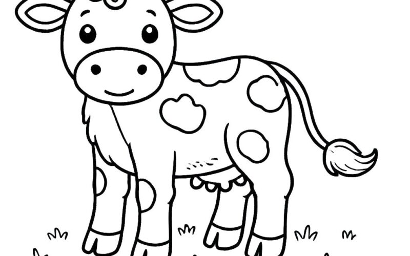 15 Farm Animal Coloring Pages For Kids Free Printable Fun