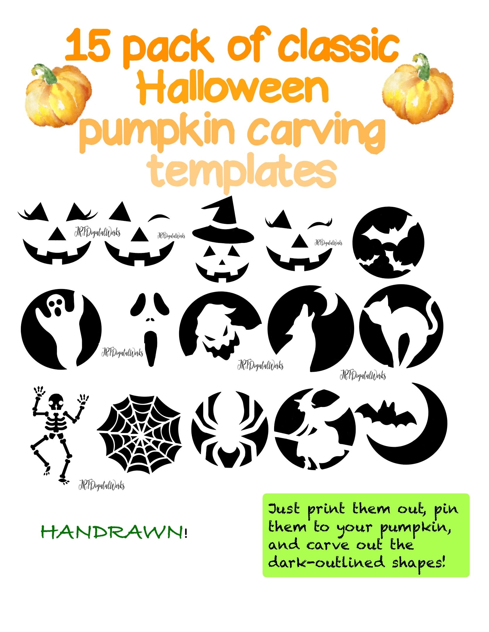 pumpkin design templates printables
