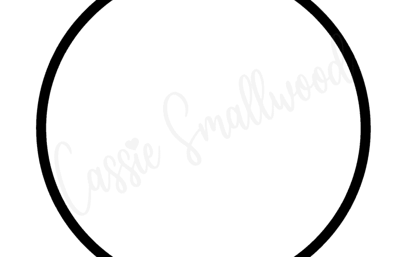 17 Sizes Of Printable Circle Templates Cassie Smallwood