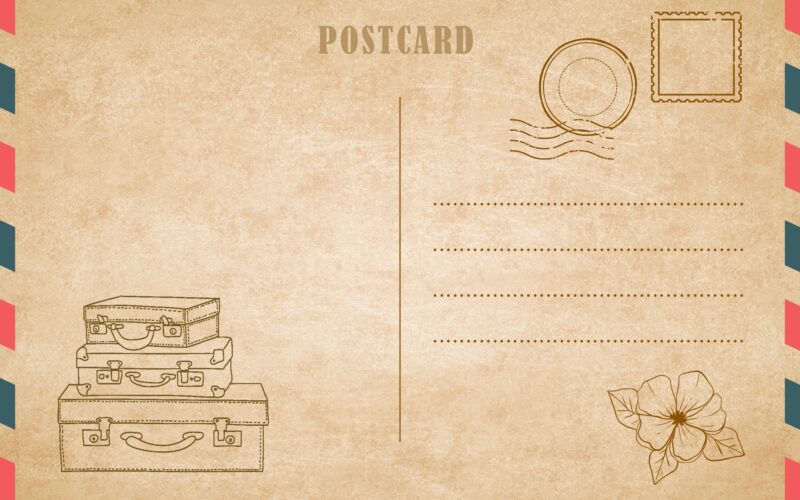 19 Printable Postcard Templates Designs Word PDF PSD