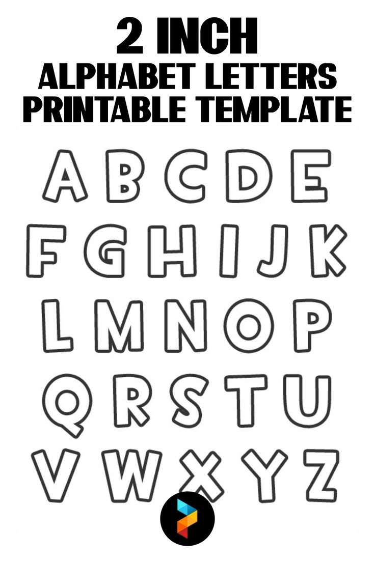 2 Inch Alphabet Letters Template 10 Free PDF Printables Printablee