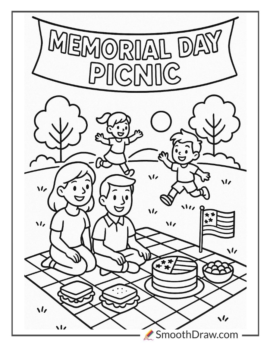 memorial day coloring sheets printable