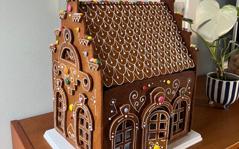 2023 Villa A4 Gingerbread House Template For A4 Paper europe And Australia Standard Size Paper Etsy