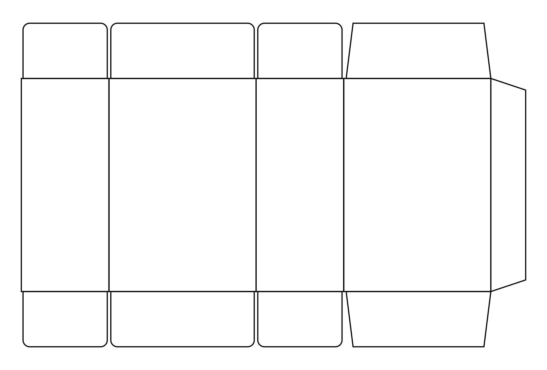 22 Box Templates Ideas Box Template Paper Box Template Diy Box