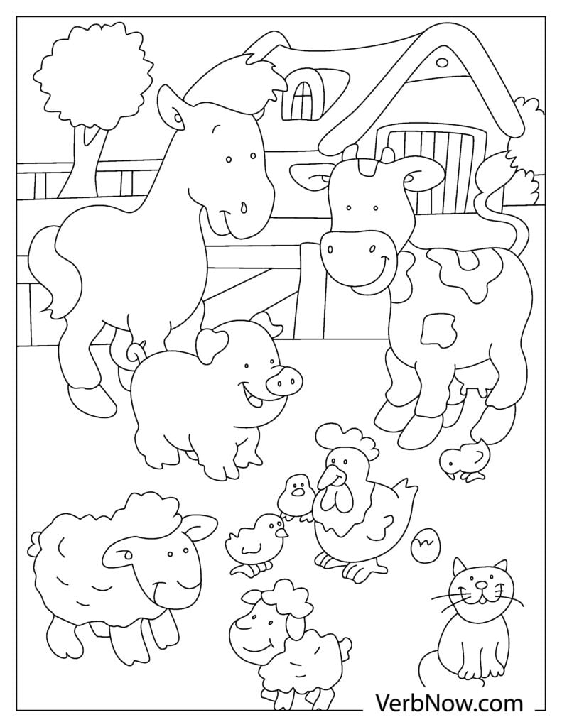 printable coloring book animals