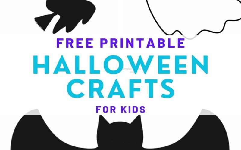 22 Free Printable Halloween Templates