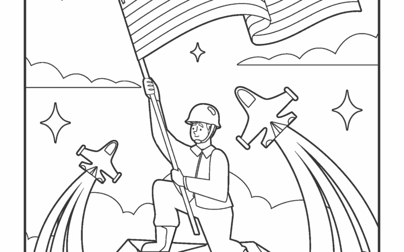25 Free Memorial Day Coloring Pages Printable PDFs Daydream Into Reality
