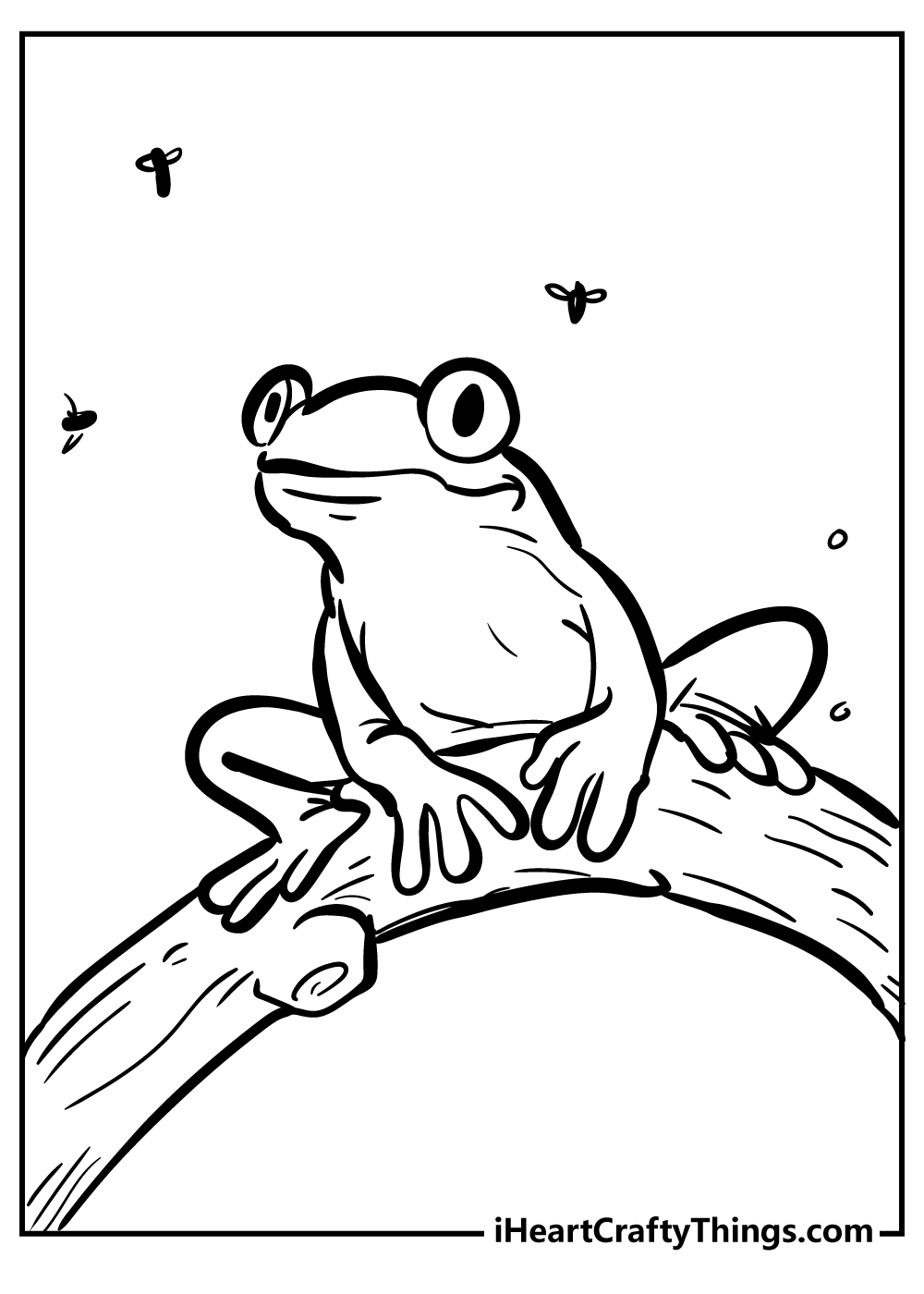 frog coloring sheets printable