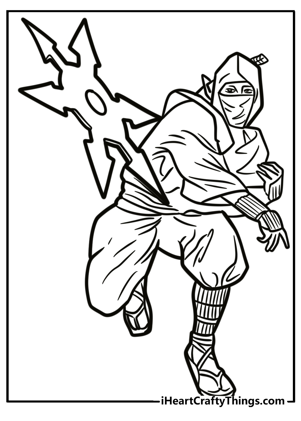 25 Ninja Coloring Pages 100 Free To Print 