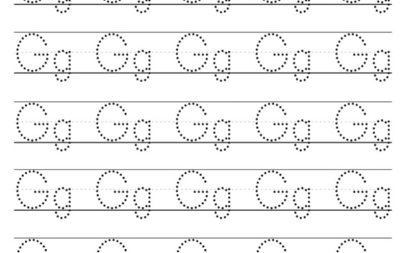 26 Printable Worksheets Trace The Letters Uppercase Lowercase A Z Preschool Kindergarten Made By Teachers