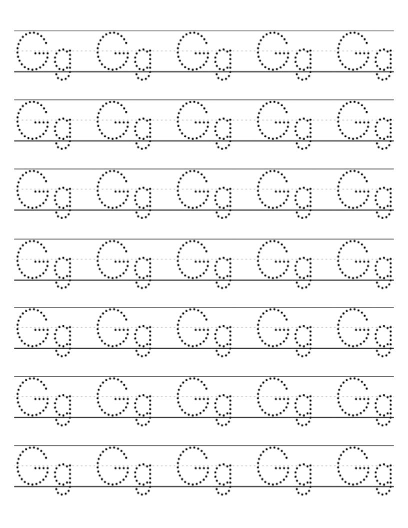 trace letter a printable