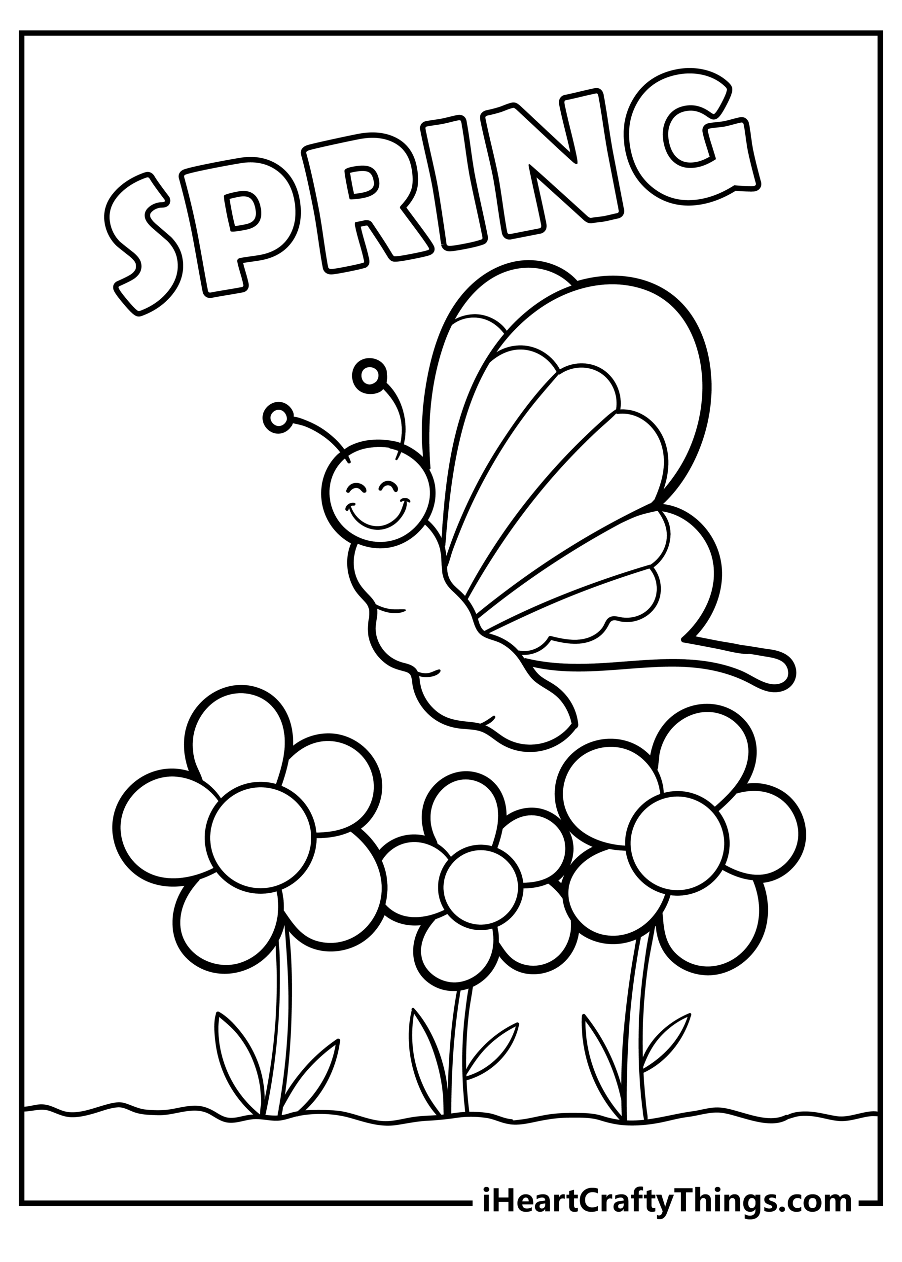 27 Spring Coloring Pages 2025 100 Free Printables  27 Spring Coloring Pages 2025 100 Free Printables
