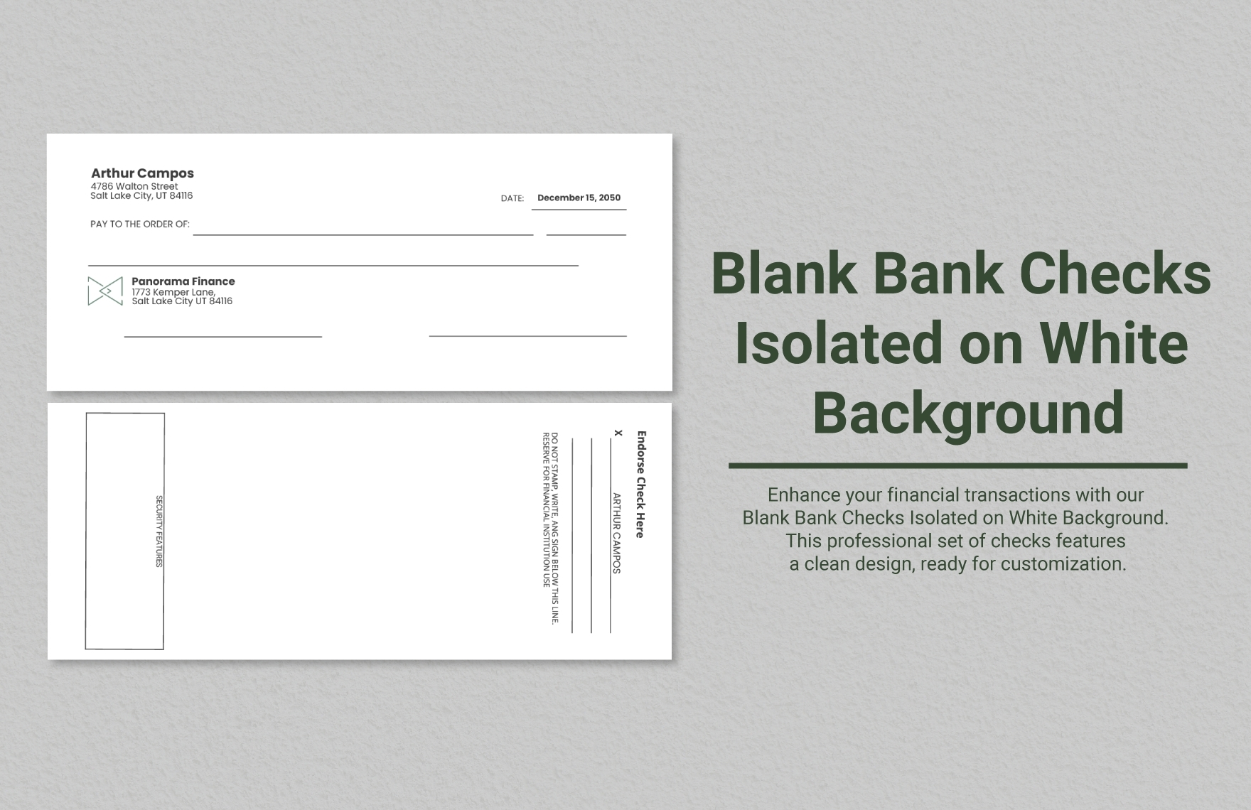 printable check templates