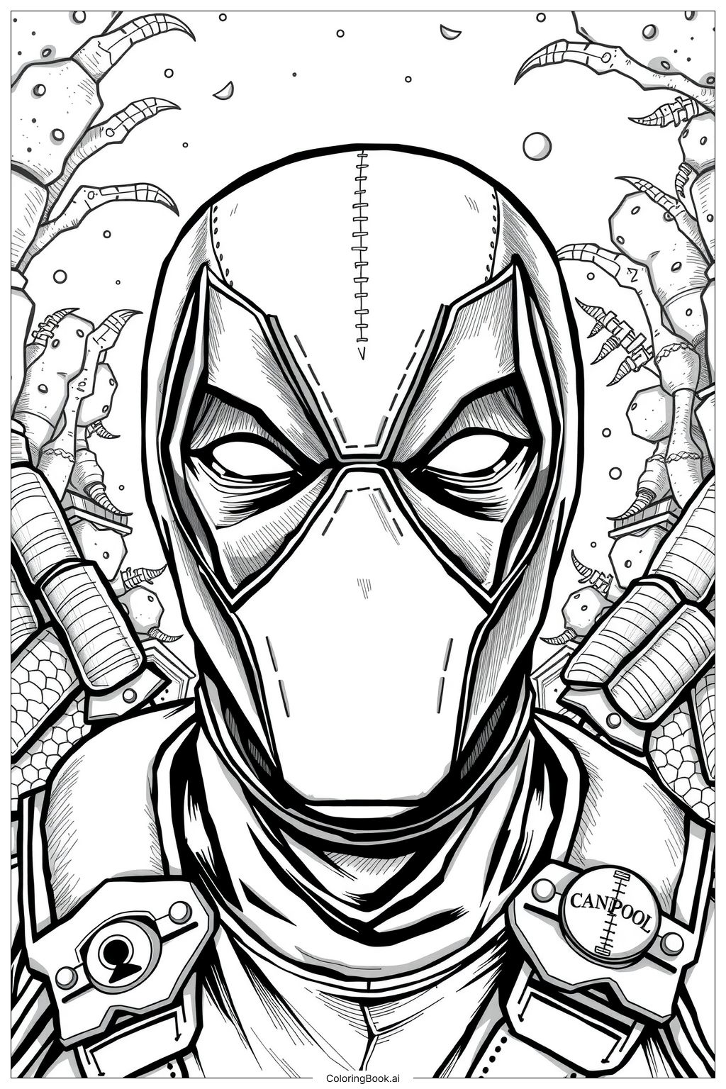 29 Deadpool Coloring Pages Free PDF PNG Printables  29 Deadpool Coloring Pages Free PDF PNG Printables