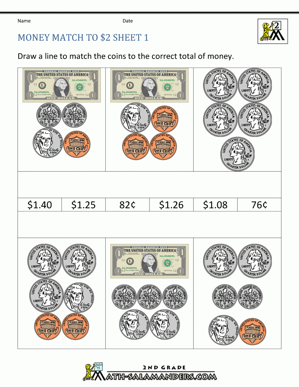 free printable money sheets