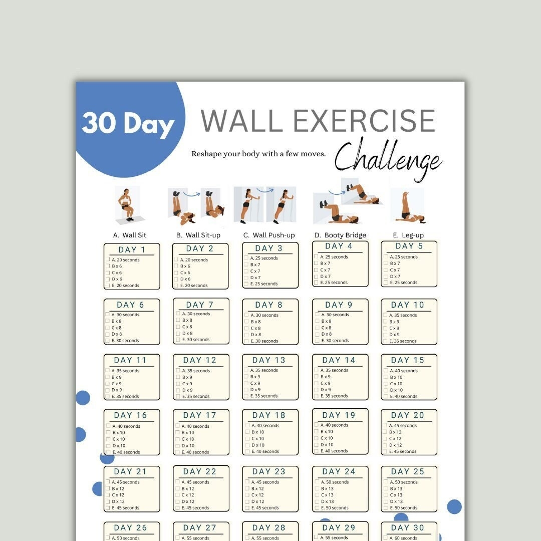 printable wall pilates chart