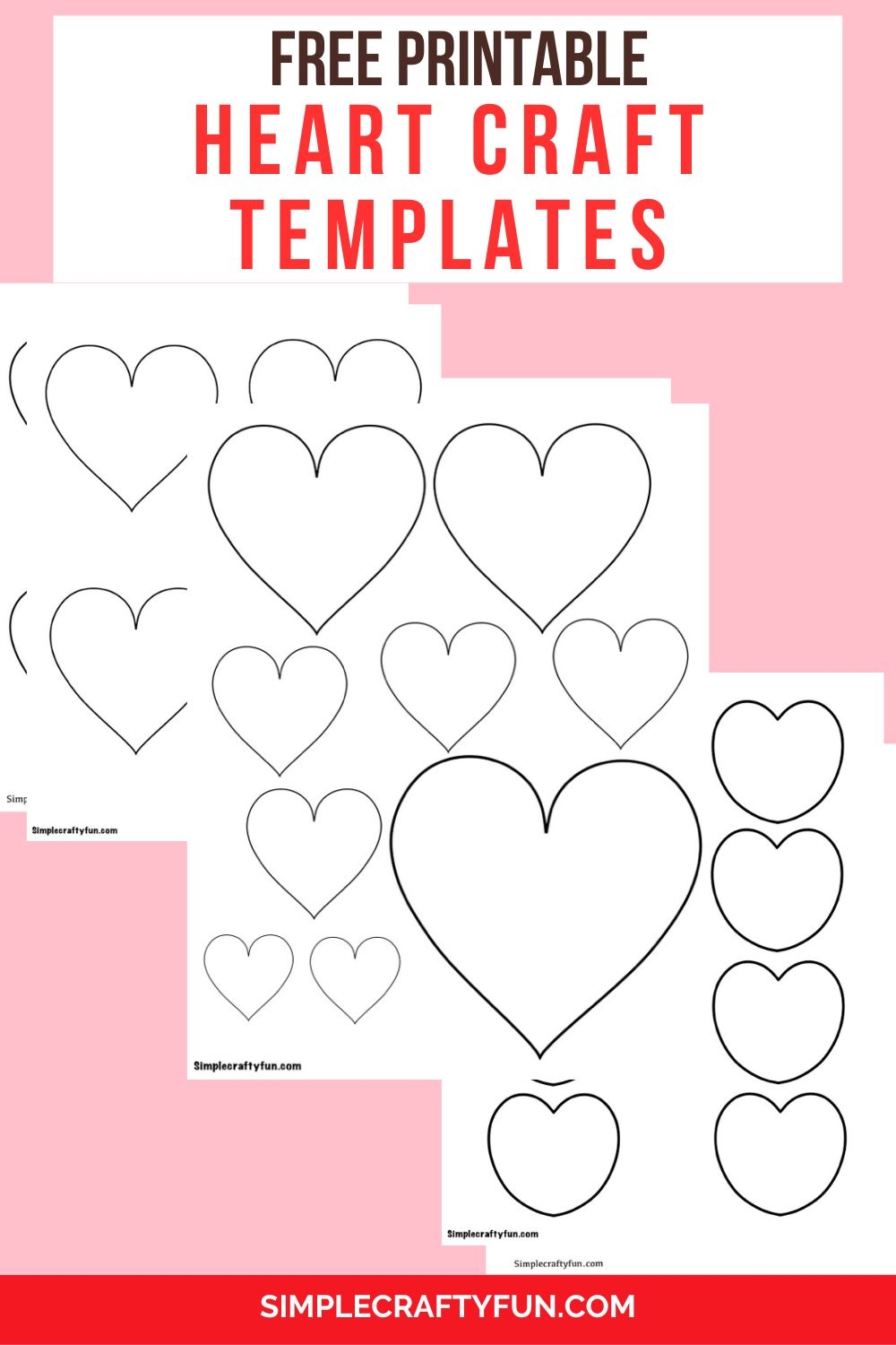 hearts template printable