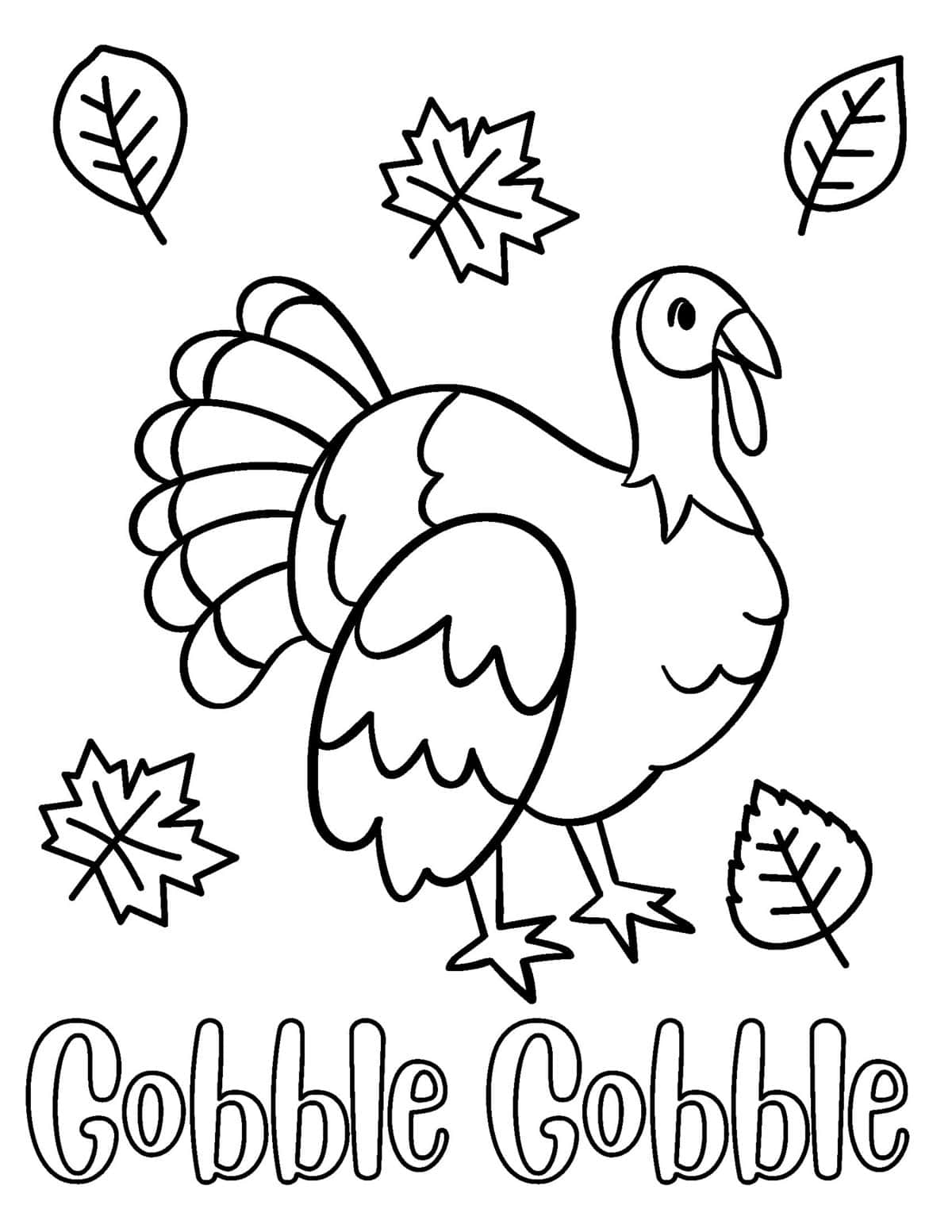 printable thanksgiving coloring sheets