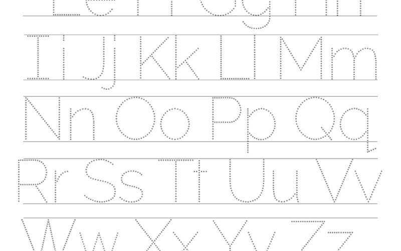 300 Free Letter Tracing Worksheets By Gold Star Fun Vibrant Designs