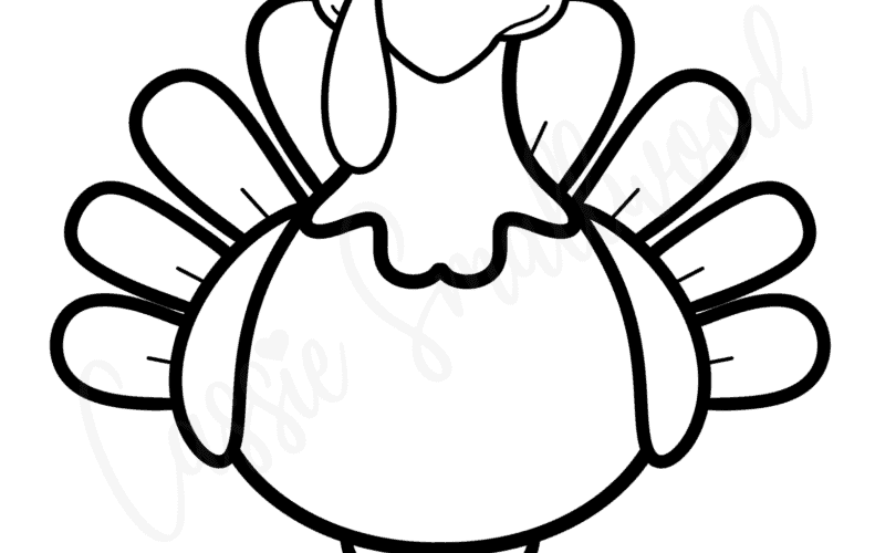 31 Cutest Turkey Templates Cassie Smallwood