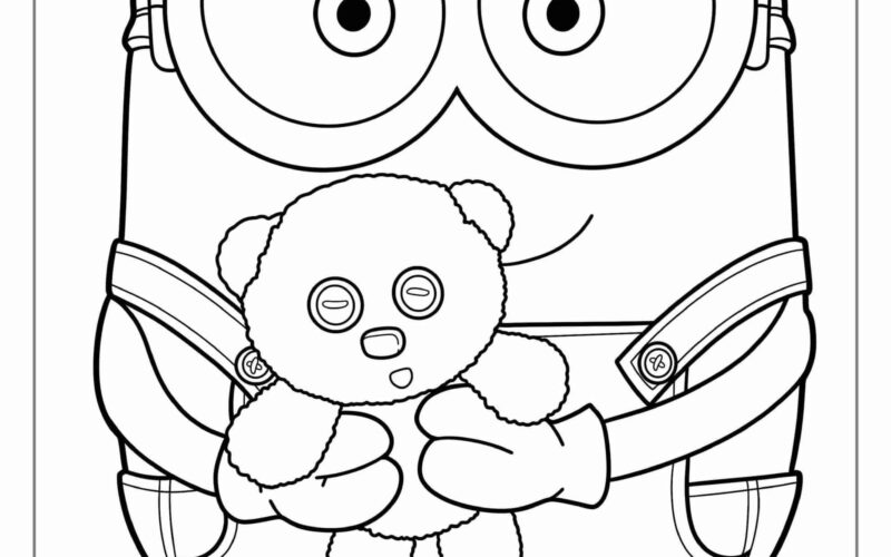 32 Minion Coloring Pages Free PDF Printables