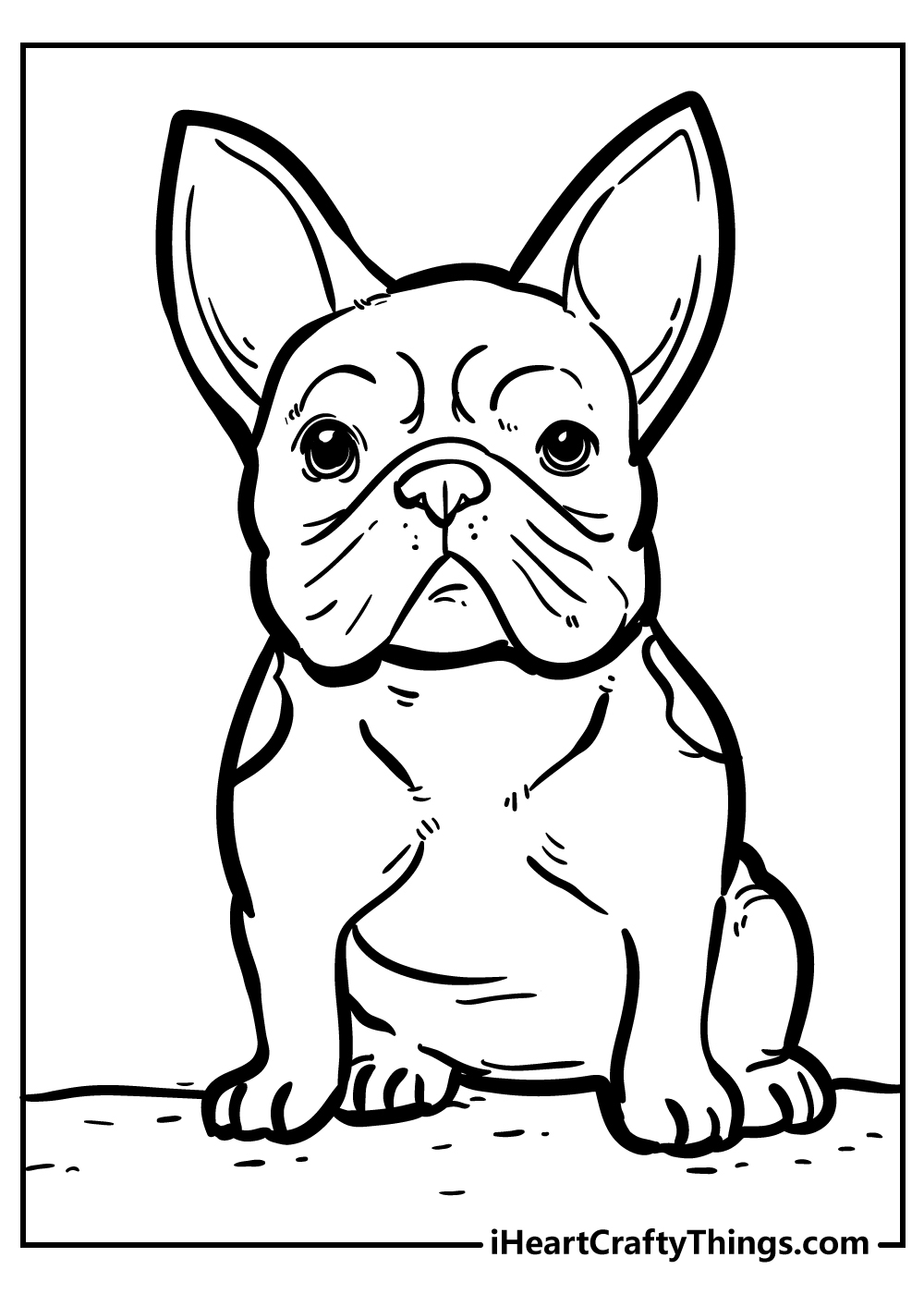 free dog printable coloring pages