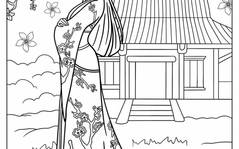 36 Disney Princess Coloring Pages Free PDF Printables