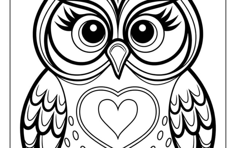 39 Owl Coloring Pages Free Printables For All Ages