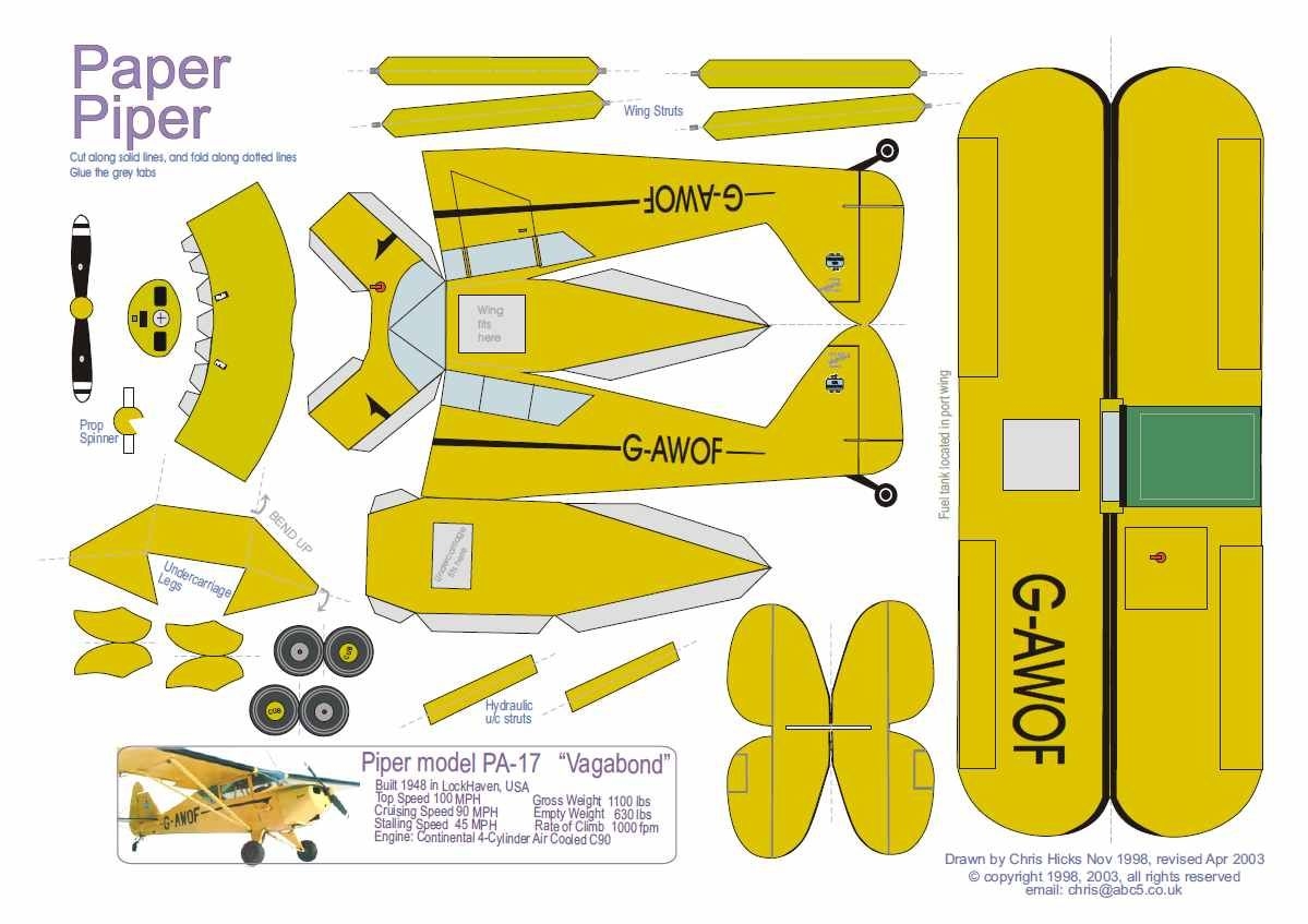 3d Paper Airplane Templates 3d Paper Airplane Templates