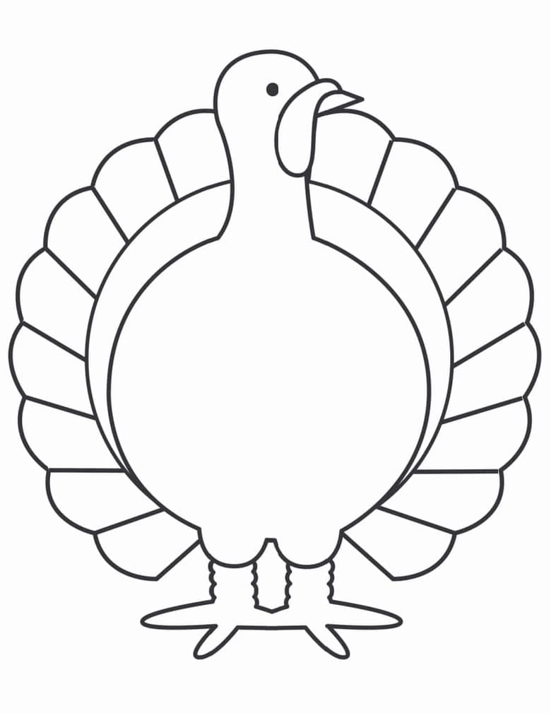 turkey printable template