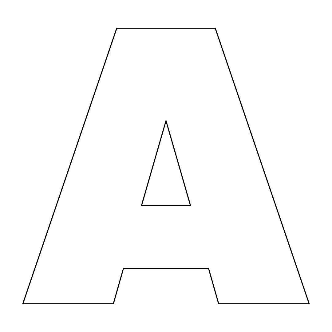 4 Inch Block Letters 13 Free PDF Printables Printablee