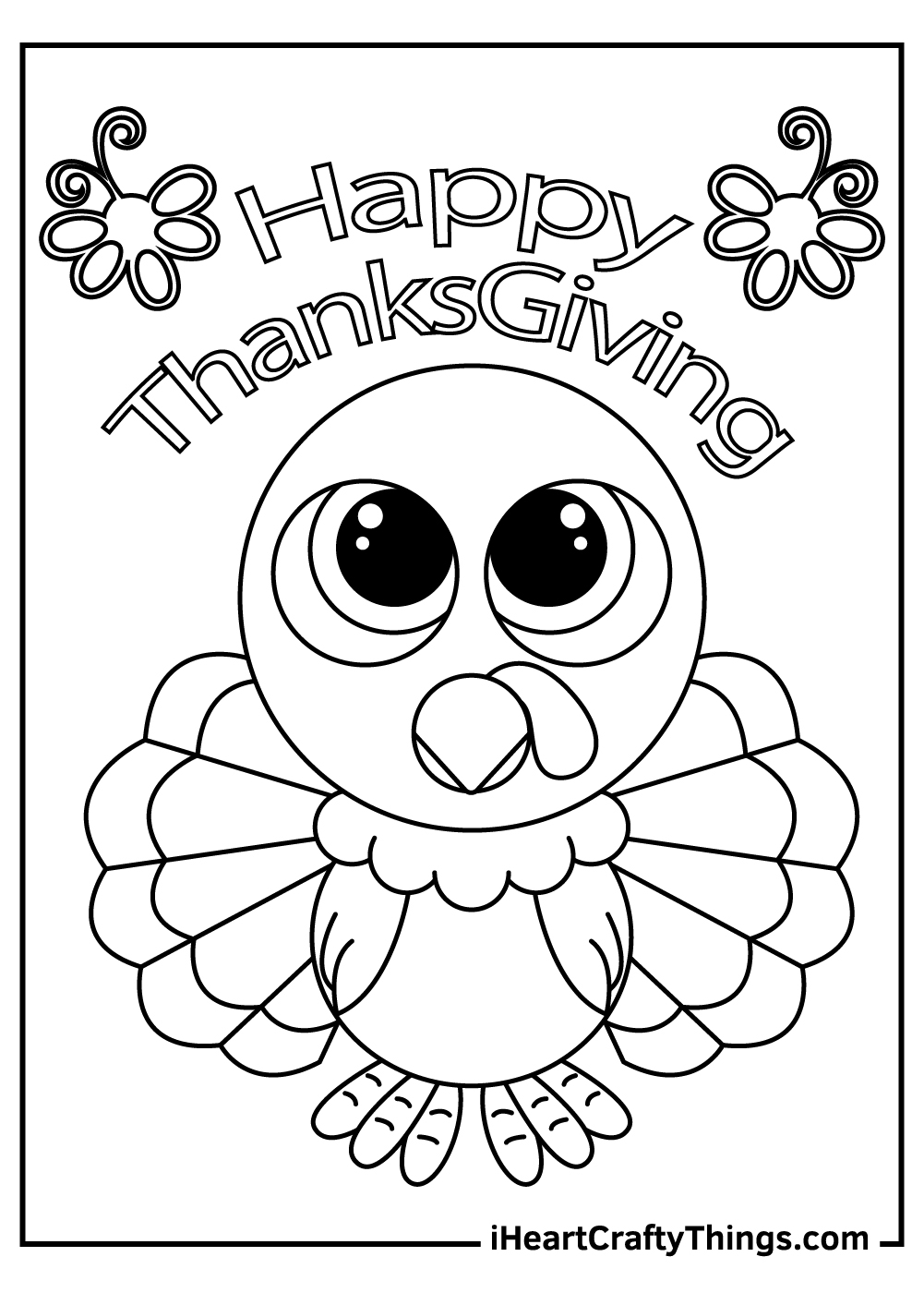coloring pages turkey printable