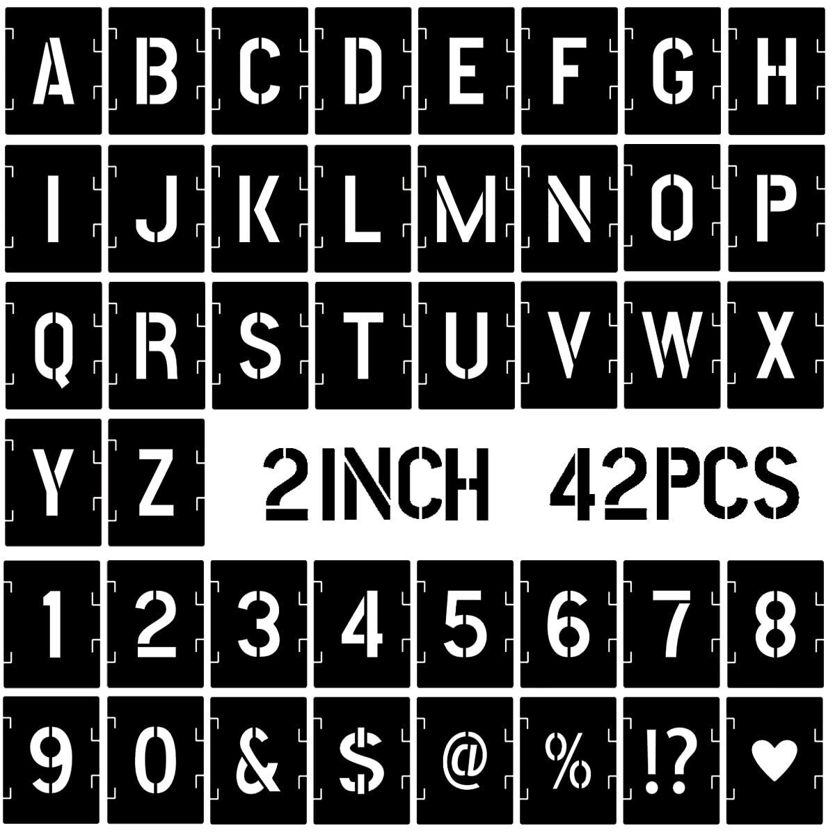 2 inch printable letter stencils