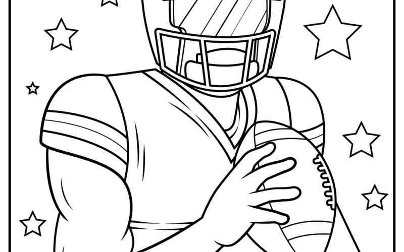 45 Free NFL Football And Super Bowl Coloring Pages To Print