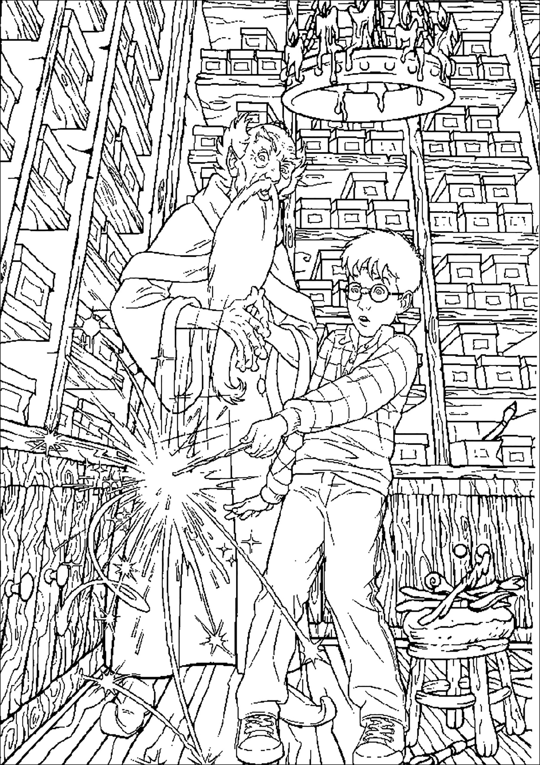 45 Harry Potter Coloring Pages Free Printable Parade