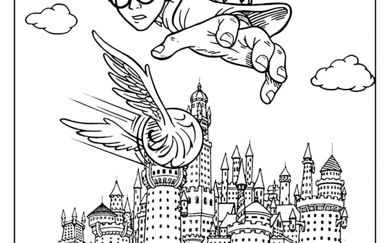 45 Harry Potter Coloring Pages Free Printable Parade