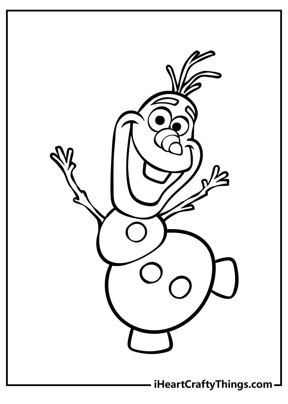 printable frozen coloring pictures