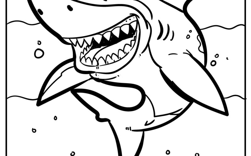 45 Shark Coloring Pages 100 Free Printables