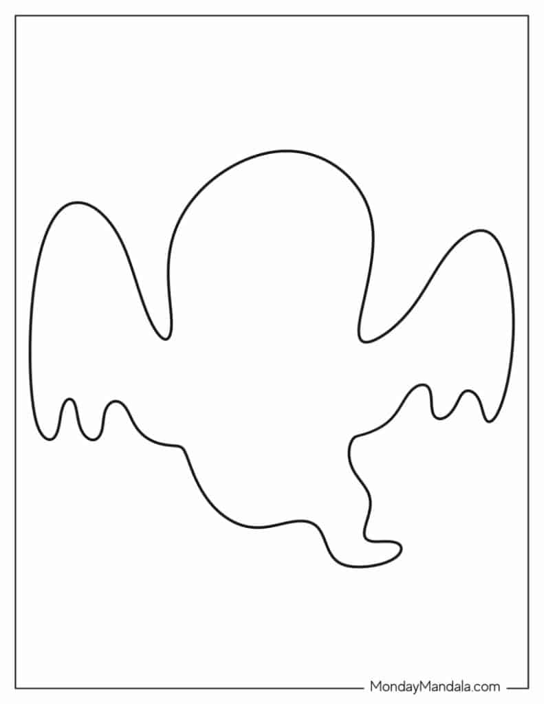 48 Ghost Templates Free PDF Printables 