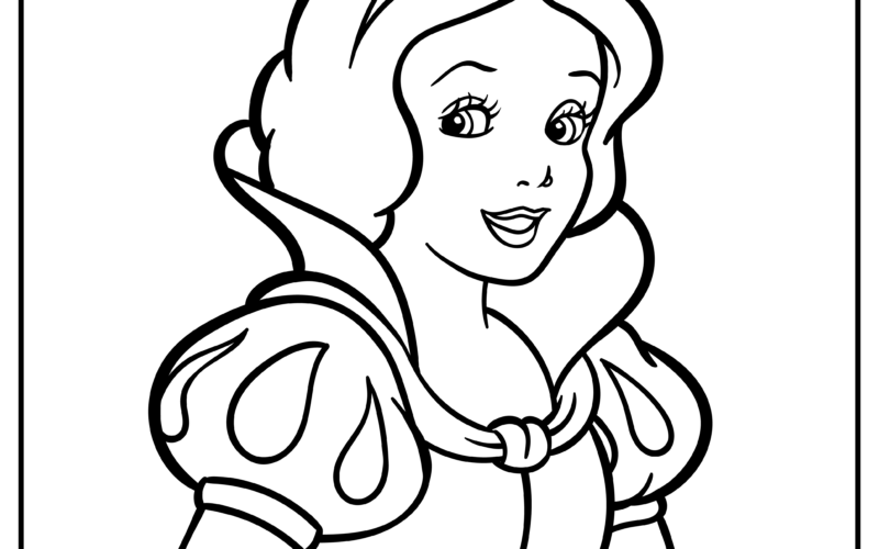 48 Snow White Coloring Pages 100 Free PDF Printables