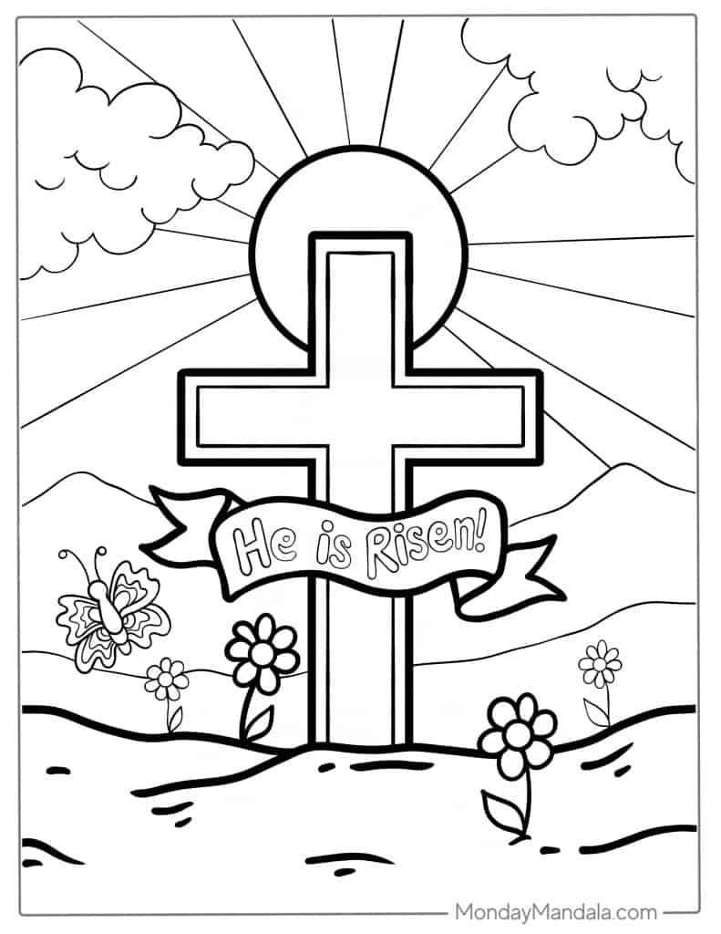 free printable christian coloring sheets