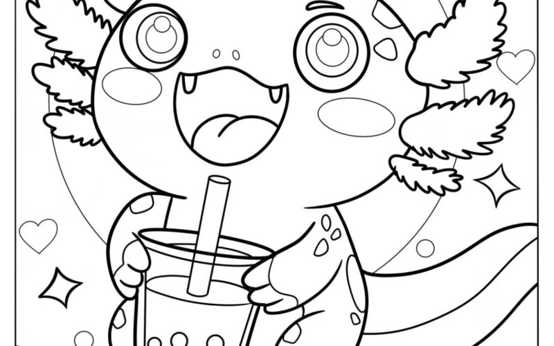 50 Cute Coloring Pages Free PDF Printables