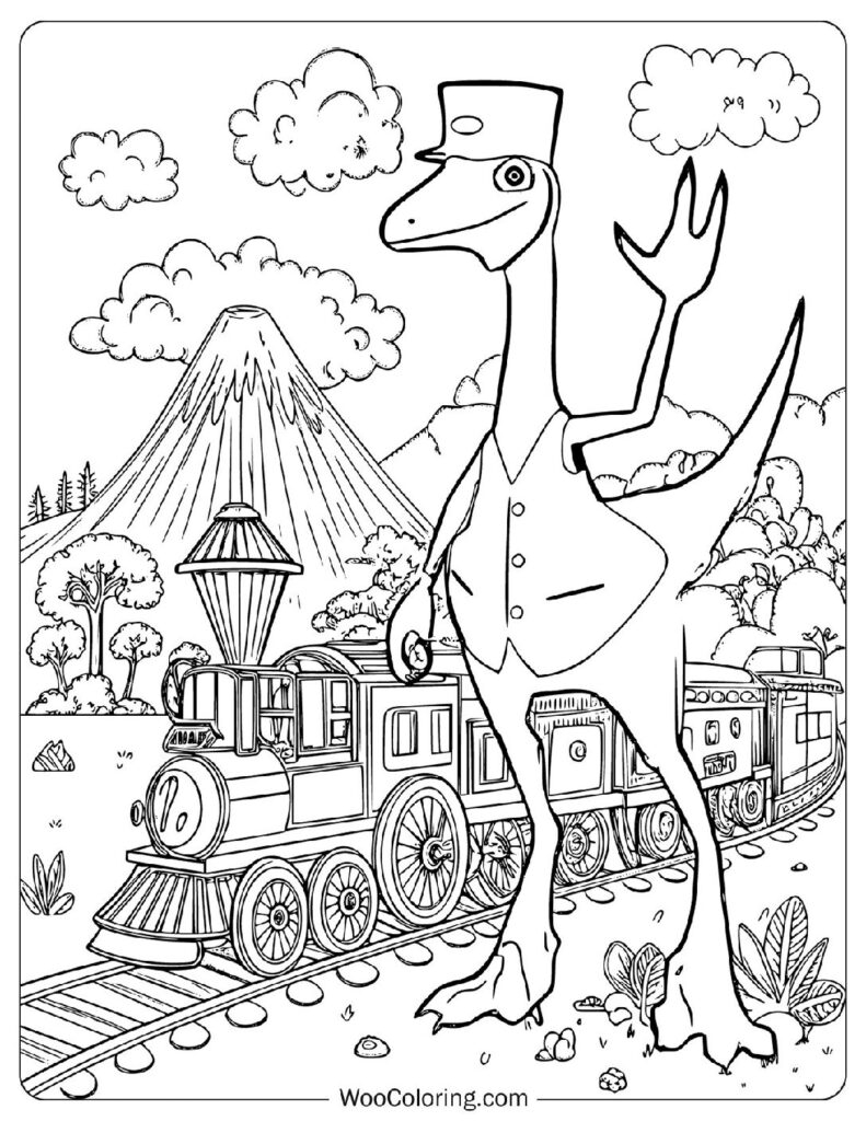 dino coloring pages printable