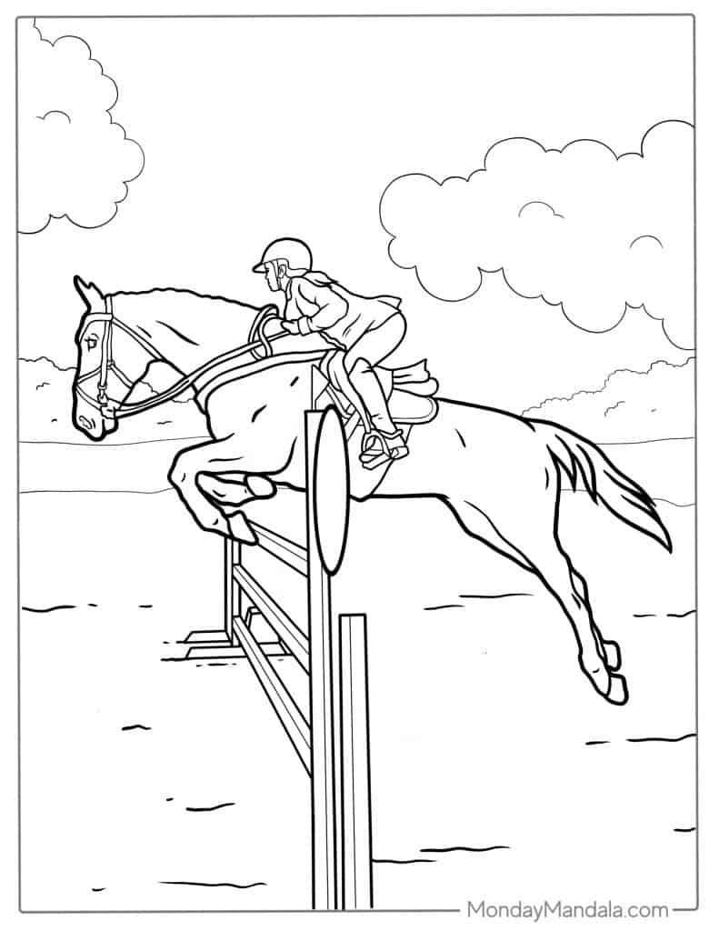 51 Horse Coloring Pages Free PDF Printables  51 Horse Coloring Pages Free PDF Printables