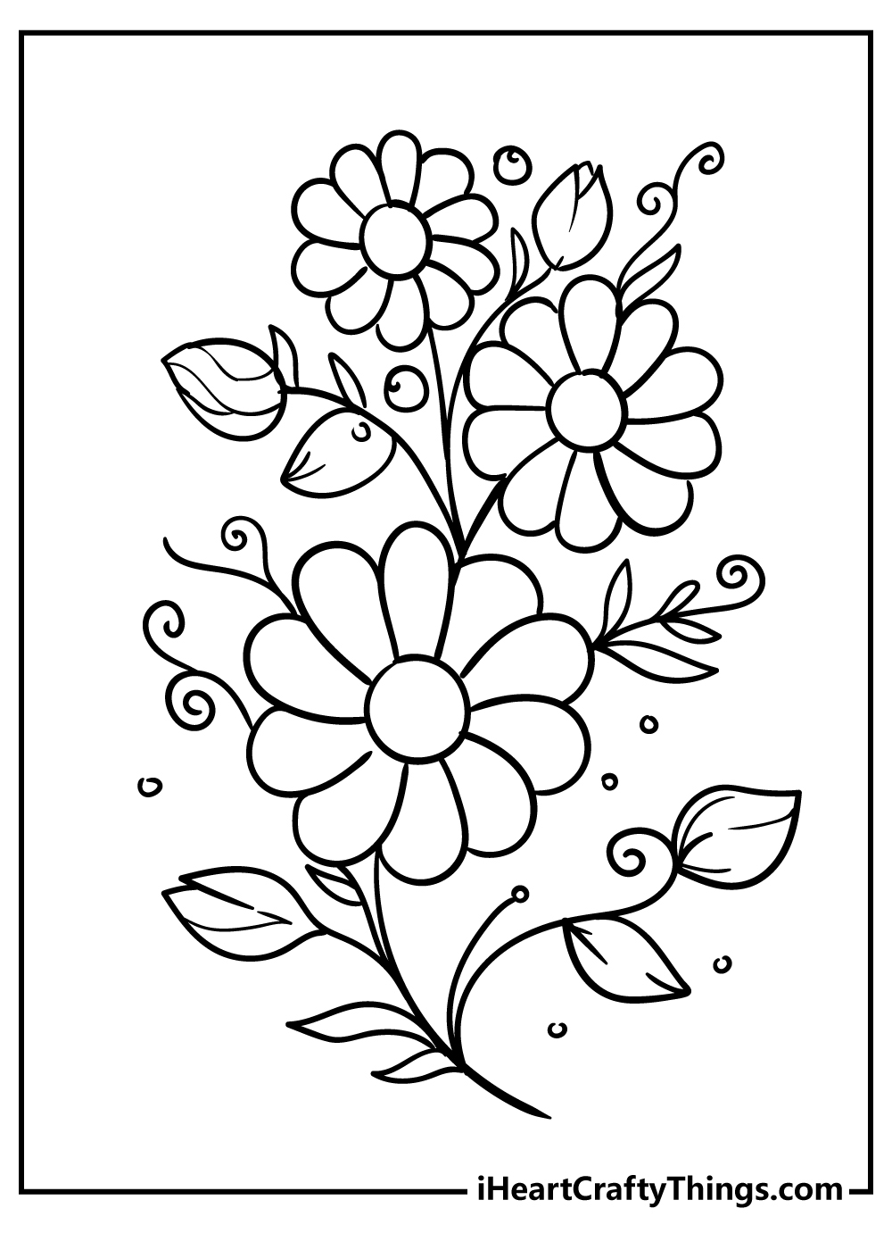printable coloring pages flower printable coloring pages flower
