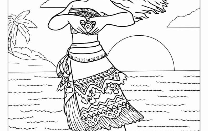 52 Moana Coloring Pages Free PDF Printables