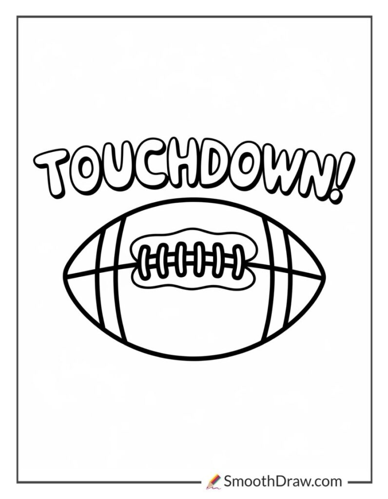 football coloring sheets printable